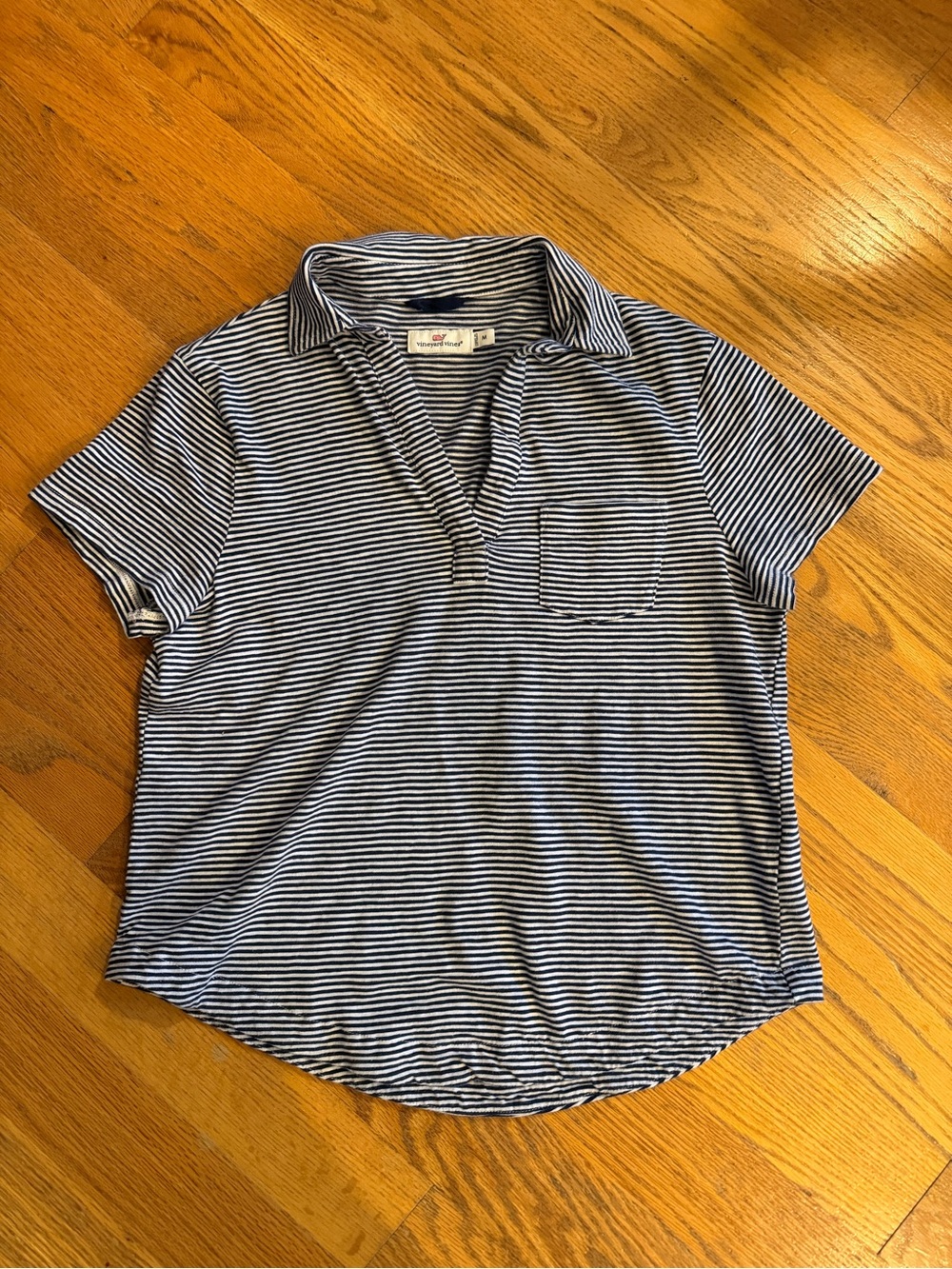 Vineyard Vines - Striped Short Sleeve Polo Top
